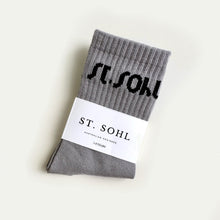 Load image into Gallery viewer, St. Sohl socks - cool pewter
