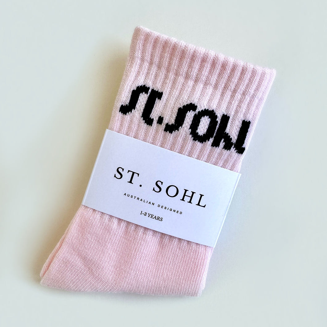 St. Sohl socks - pretty 'n' pink