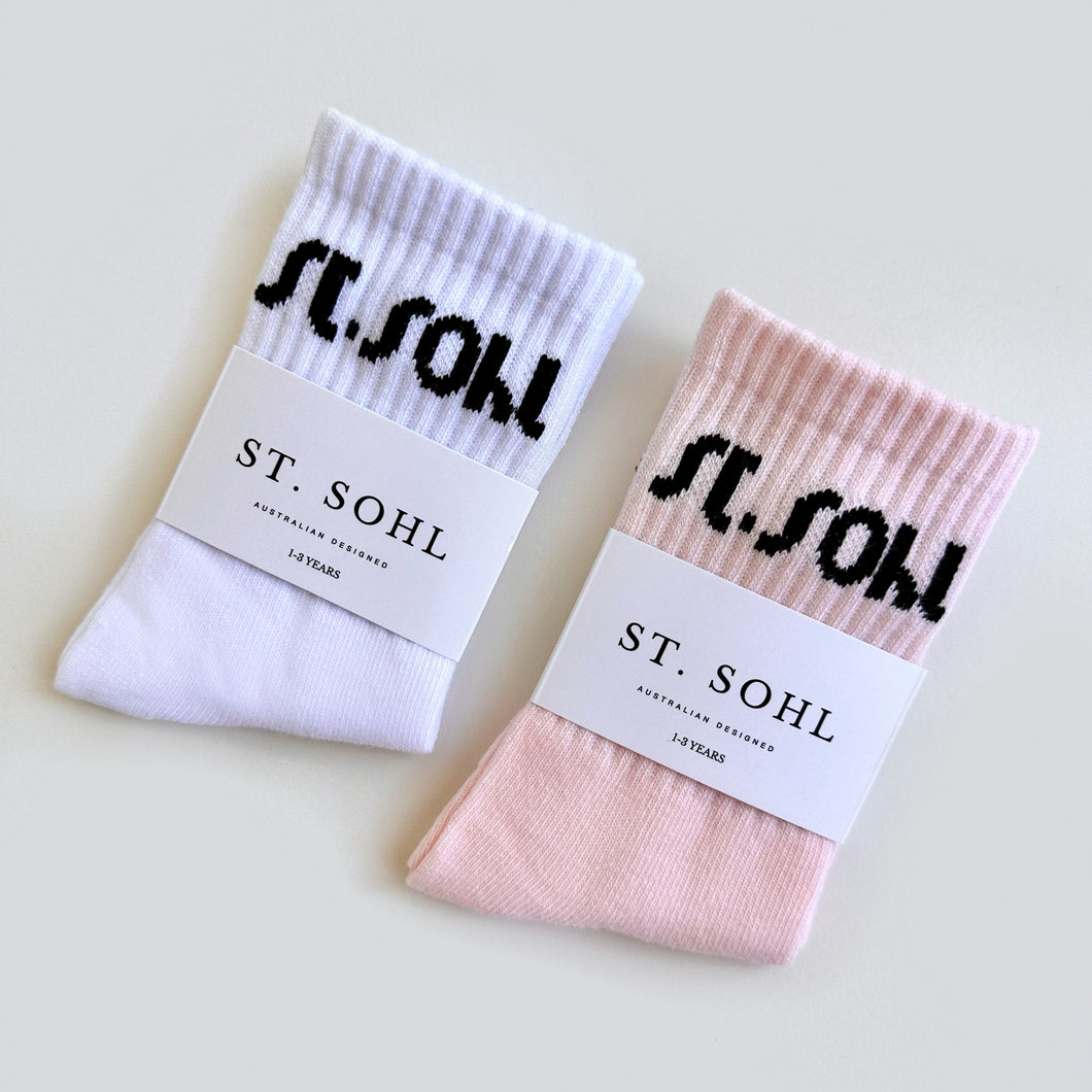 St. Sohl For the girls duo socks